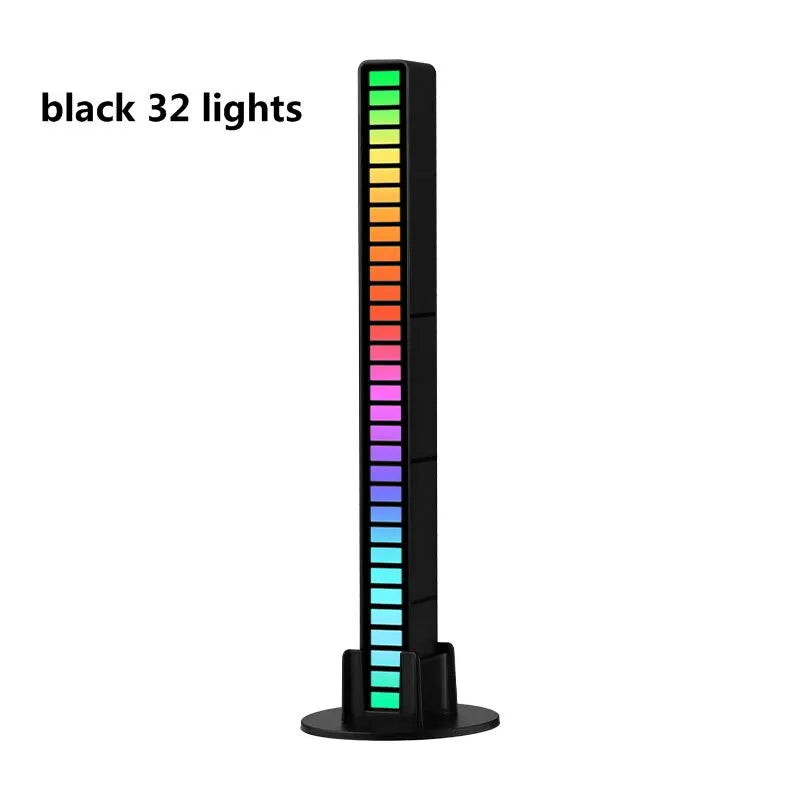 LED Sound-Control Rhythm Light Bar – Music-Synced Ambient Lighting for Car, Home & DJ Setups