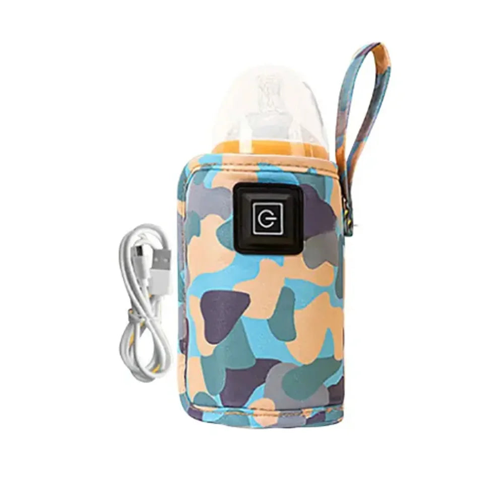 USB Baby Bottle Warmer – Portable & Insulated for Travel and Outdoor Use