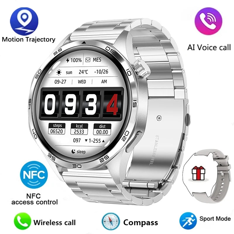 GT5 PRO Smartwatch – AMOLED Display & Advanced Smart Features