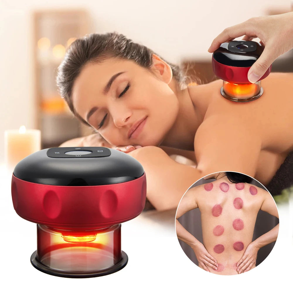 Electric Vacuum Cupping Massager – Anti-Cellulite Therapy & Fat-Burning Slimming Device