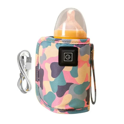 USB Baby Bottle Warmer – Portable & Insulated for Travel and Outdoor Use