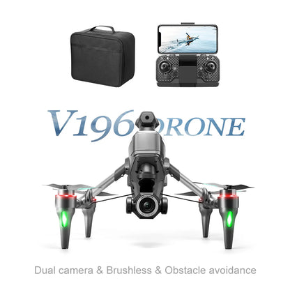 Drone V196 8K – The Original, Professional HD Dual Camera with 360° Obstacle Avoidance