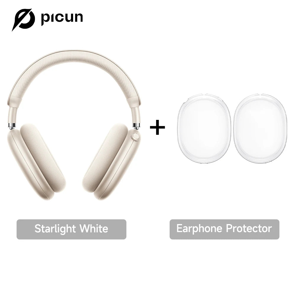 Picun F8 Pro ANC Wireless Headphones – Immersive 3D Spatial Audio & Hybrid Noise Cancellation