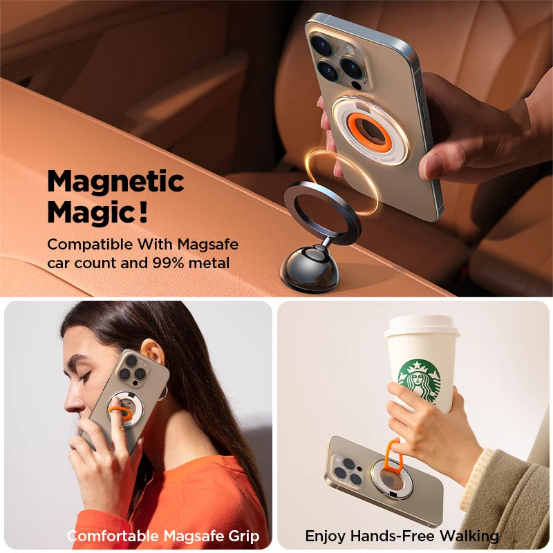 Joyroom MagRing – Magnetic Grip & Stand for Secure, Hands-Free Use