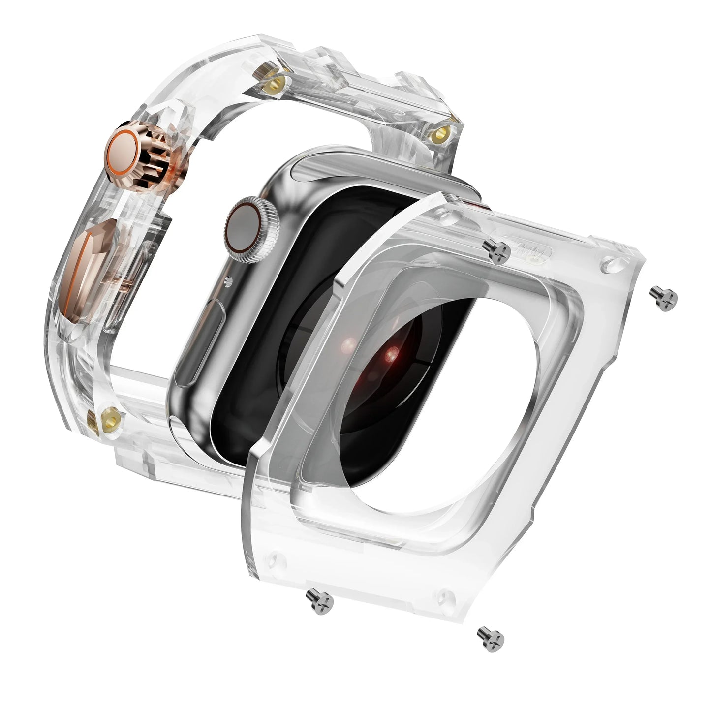 Apple Watch ModKit Clear – Transparent Strap & Case for a Bold, Modern Look