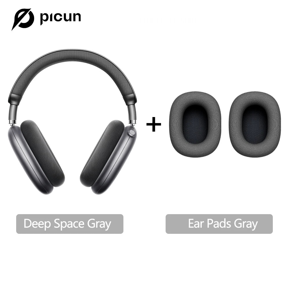 Picun F8 Pro ANC Wireless Headphones – Immersive 3D Spatial Audio & Hybrid Noise Cancellation