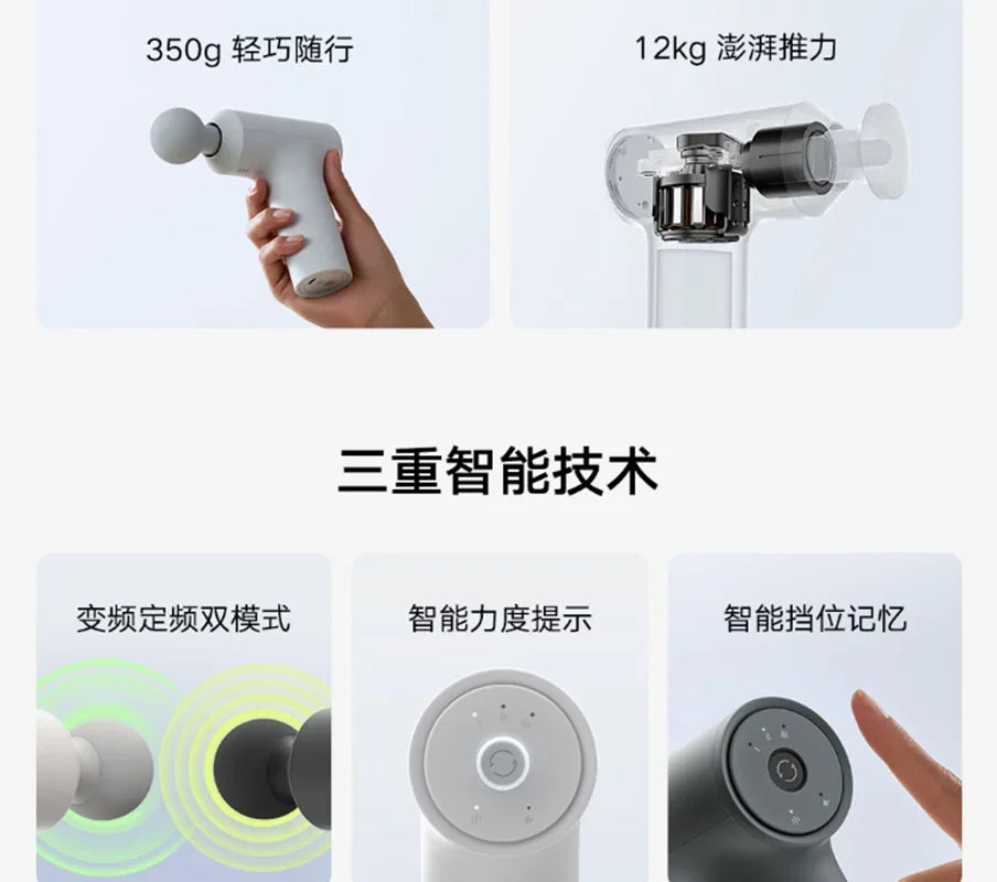 Xiaomi Mijia Fascia Gun 2C – Ultra-Light & High-Power Deep Tissue Massage