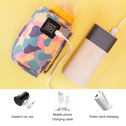 USB Baby Bottle Warmer – Portable & Insulated for Travel and Outdoor Use