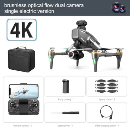 Drone V196 8K – The Original, Professional HD Dual Camera with 360° Obstacle Avoidance