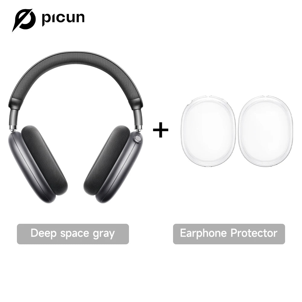 Picun F8 Pro ANC Wireless Headphones – Immersive 3D Spatial Audio & Hybrid Noise Cancellation