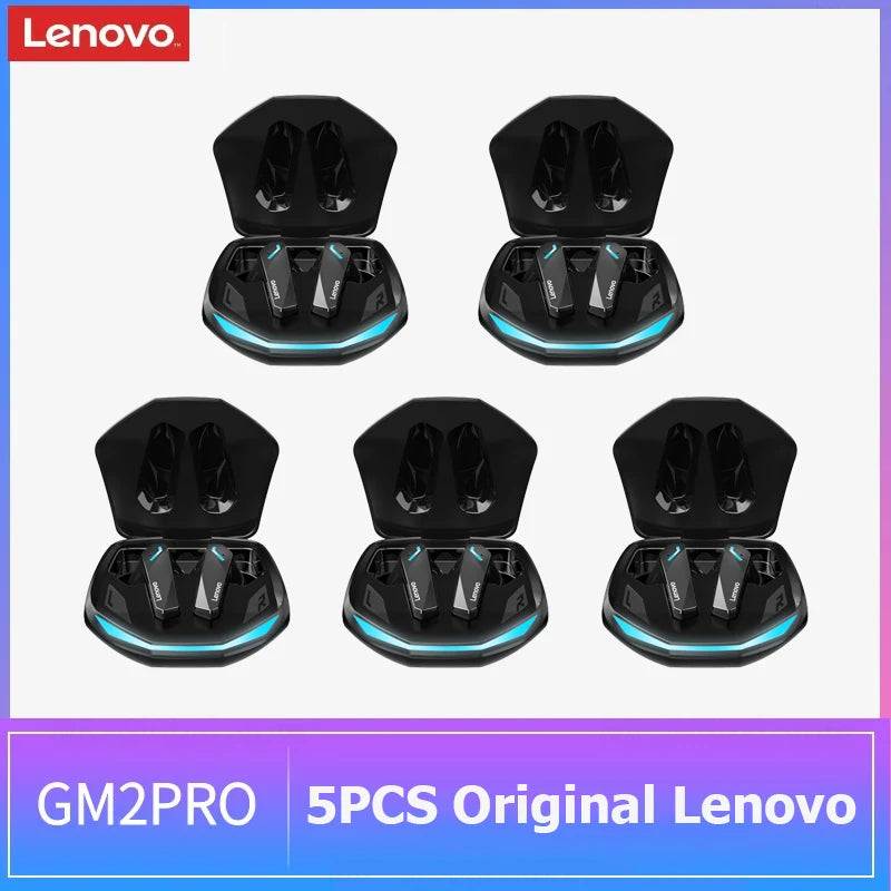 Lenovo GM2 Pro TWS Wireless Earbuds – Bluetooth 5.3, HD Sound & Touch Control