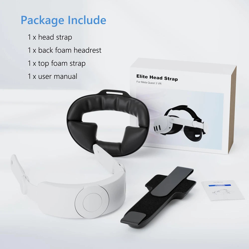 VR ComfortStrap – Enhanced Head Strap for Meta Oculus Quest 3/3S